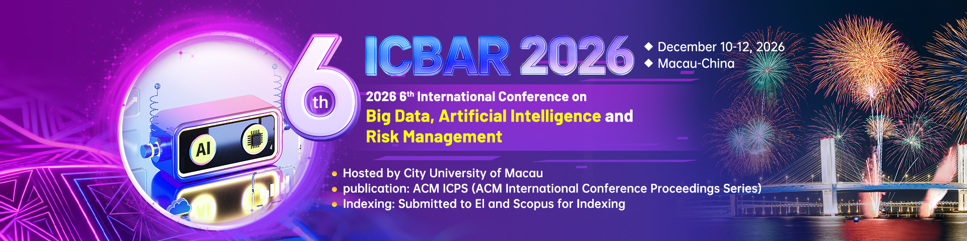 ICBAR2026-10月
