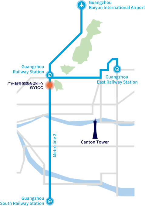 Ghuangzhou map